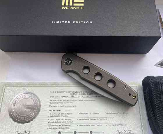 Складной нож We Knife Shakan. Харьков