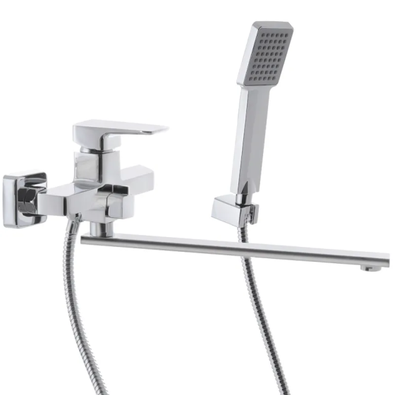 Змішувач для ванни Mixxus Premium Kvadro 006 Euro MI5807 стильний і надійний Харків