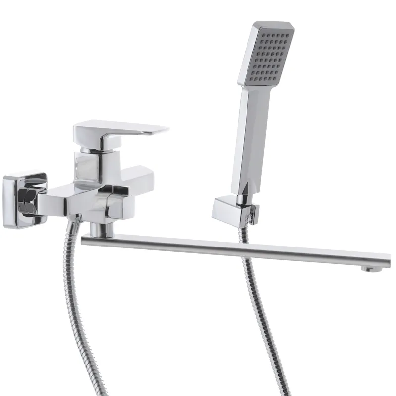 Змішувач для ванни Mixxus Premium Kvadro 006 Euro MI5807 стильний і надійний Харків - фото 1