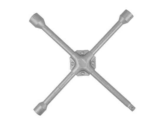 Ключ балонний хрестовий укріплений 14 355мм, 16мм, 17; 19; 22 1/2 HT-1602 ТМ INTERTOOL   Solmir Київ