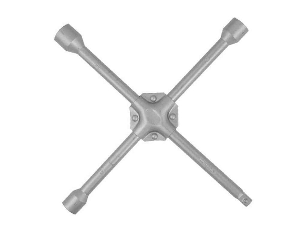 Ключ балонний хрестовий укріплений 14 355мм, 16мм, 17; 19; 22 1/2 HT-1602 ТМ INTERTOOL   Solmir Київ - фото 1