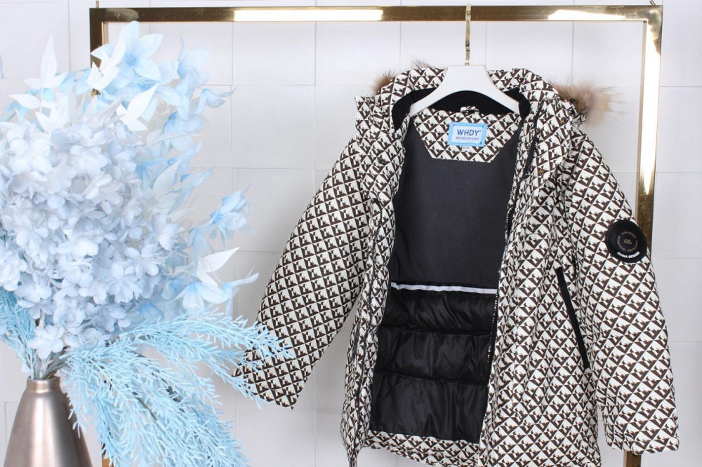 Детская подростковая зимняя куртка на девочку 122 Николаев - изображение 2