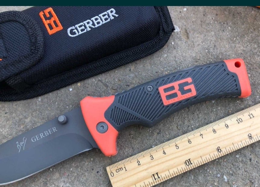 Складаний ніж: Gerber 22 см. обвідницький ніж із чохлом.Код 58 Київ - фото 3