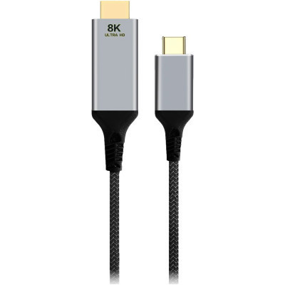 Кабель мультимедийный USB-C to HDMI M 2.0m 8K60Hz Cablexpert (A-CM-HDMIM8K-2M) Винница - изображение 1