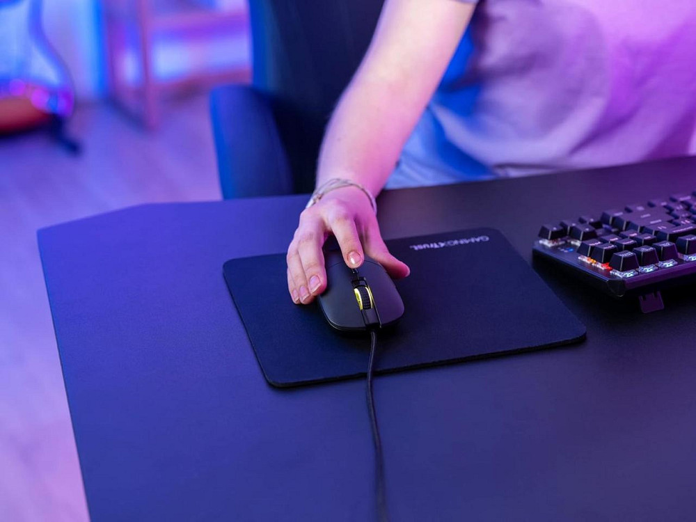 Комп'ютерна ігрова миша Trust GXT 981 Redex, 10000 DPI, 6 кнопок, RGB підсвітка, оптична, провідна, чорна геймерська (24634) Київ - фото 10