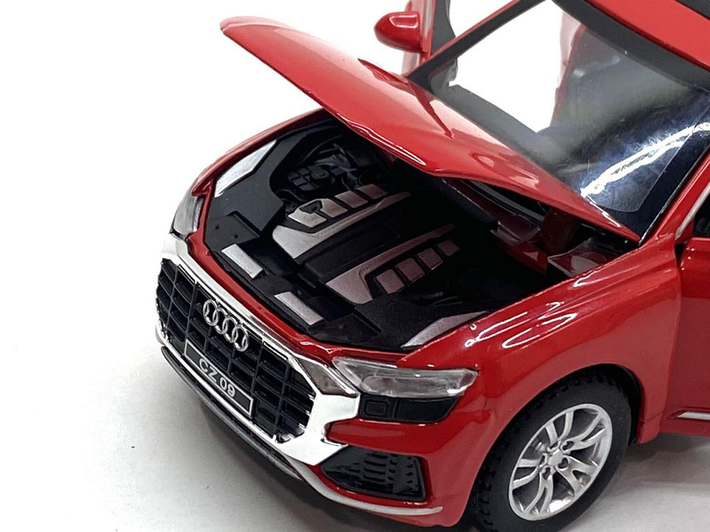 Машинка металева TK Union Group Audi Q8 1:32 світло звук відчиняються двері Червоний (GT-08198) Чернігів - фото 3