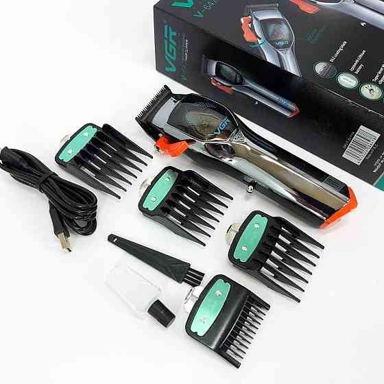 Набір для стрижки волосся на акумуляторі VGR, Надійна машинка для стрижки Тример скронь MT-21 Івано-Франківськ