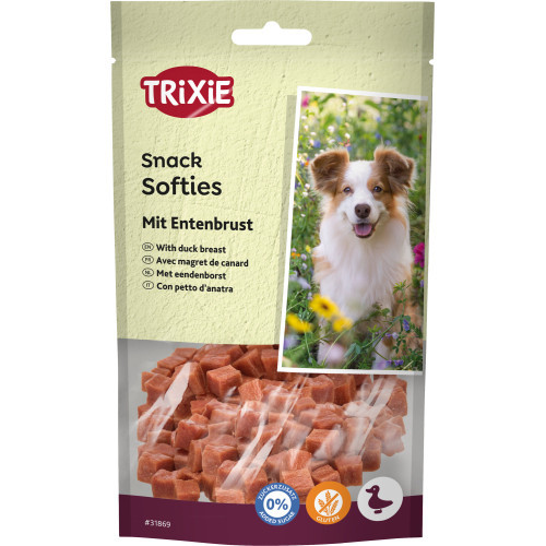Ласощі Trixie Softies with Duck Breast для собак шматочки з качкою 100 г Київ - фото 1