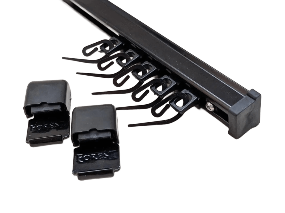 LIVOLO Прямий карниз KS для тюлів чорний (VL-SHQ-KS-BP) Коломия - фото 8