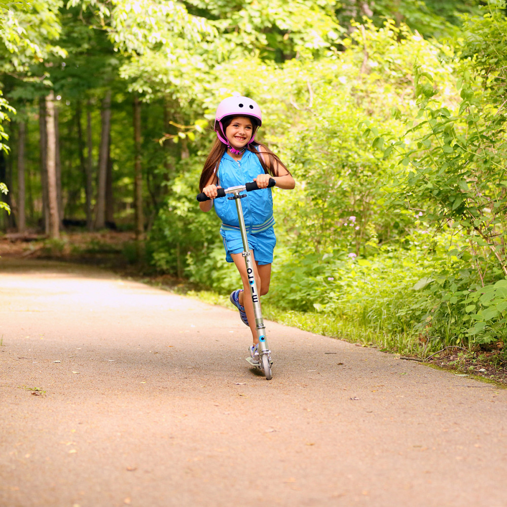 Самокат MICRO серії Sprite – Матовий сріблястий Дніпро - фото 4