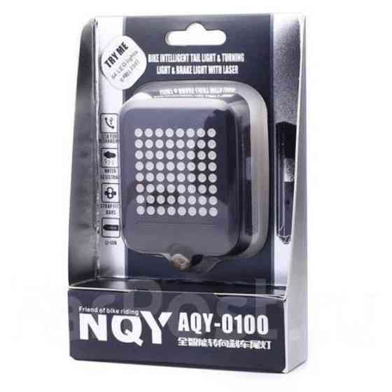 Задній акумуляторний велоліхтар, Світловідбивач на вело, Ліхтар для нічної їзди, Мигалка велосипедна HN-12 Львів