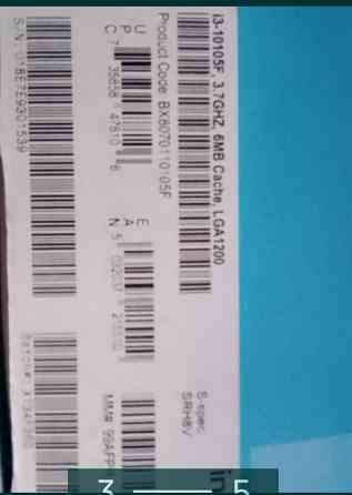 Процесор: Intel Core i3 10105F. Київ