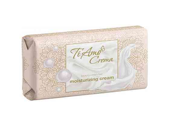 Мило туалетне З кремом 125г 1шт ТМ Ti Amo Crema   Solmir Київ
