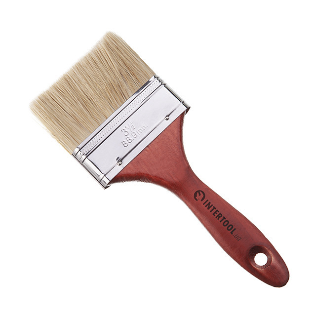 Пензель флейцевий 90*17.5*50 мм INTERTOOL KT-1090 Київ - фото 1