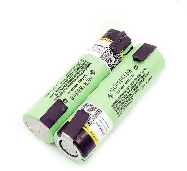Аккумулятор с никелевыми контактами Panasonic Liitokala NCR18650B 3400mAh 3.7V (с напайками) Винница - изображение 5