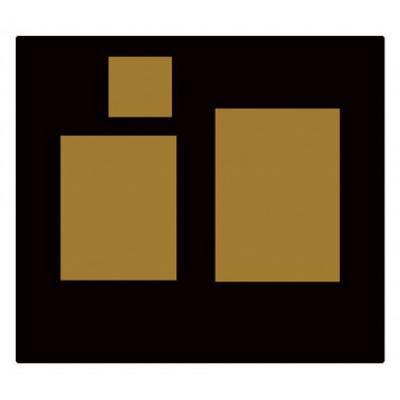 Чип для картриджа Canon 054H 2.3К Yellow WWM (JYD-CRG054HY) Вінниця - фото 1