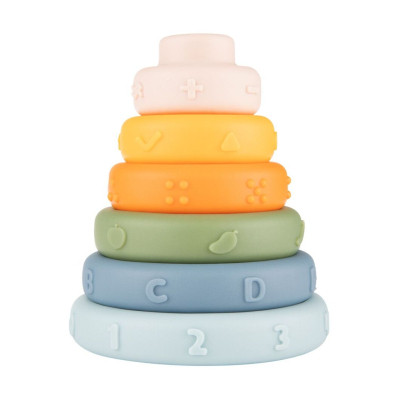 Развивающая игрушка Canpol пирамидка тактильная (79/103) Винница - изображение 1