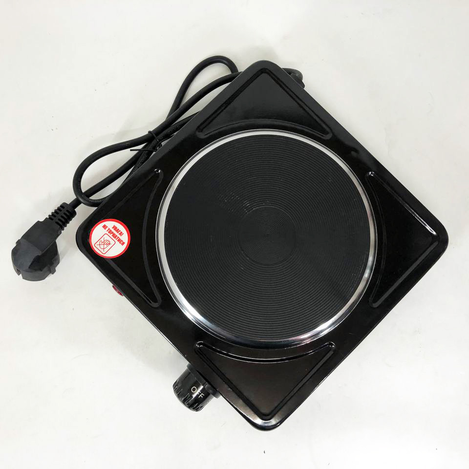 Электрическа настольная плита Sea Breeze SB-061 1000 Вт, Комфорочная электроплита ZD-50 Львов - изображение 1