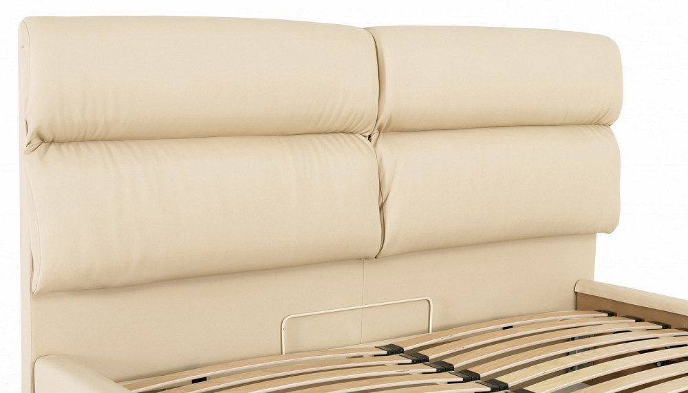 Кровать Двуспальная Oxford Standart 160 х 190 см Fly 2207 Бежевый Днепр - изображение 10