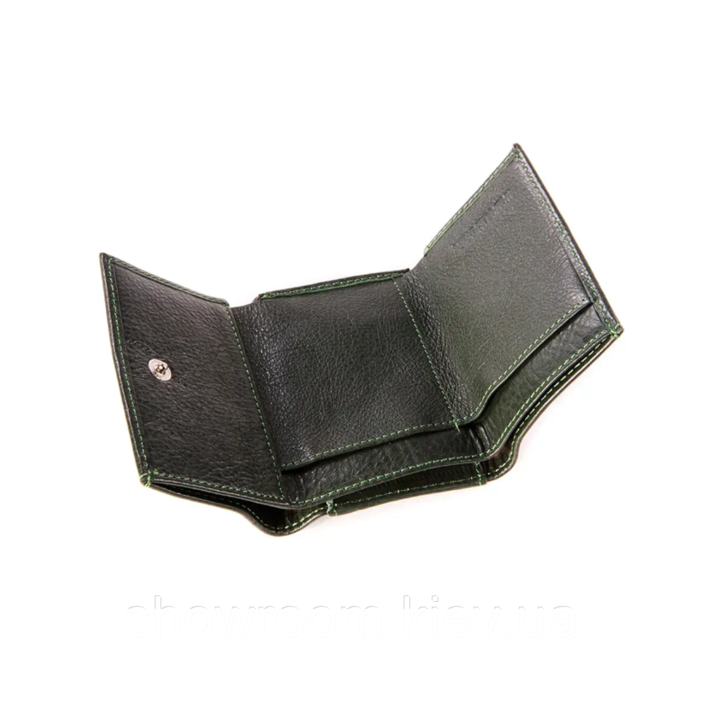 Зеленый женский маленький кошелек (4401) Киев - изображение 2