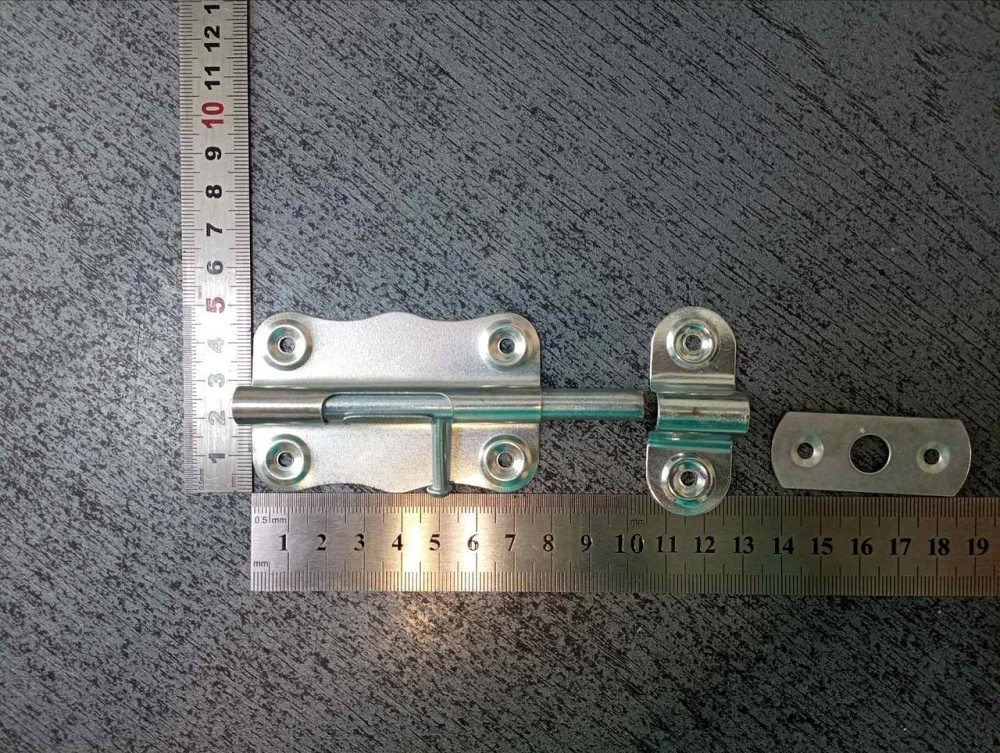 Засув круглий в білолму оцинку  75мм "UM" Київ - фото 1