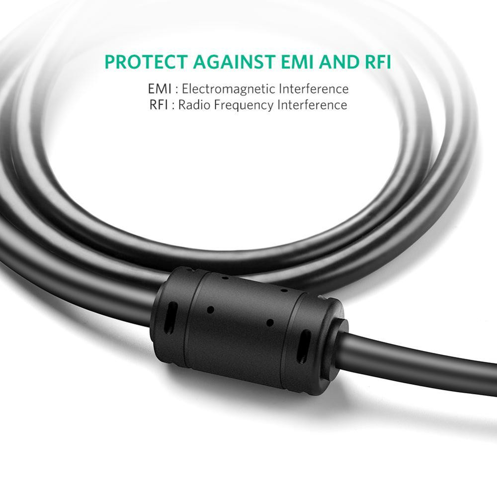 VGA кабель Ugreen 15-pin 1080p 11673 (Черный, 1м) Николаев - изображение 7