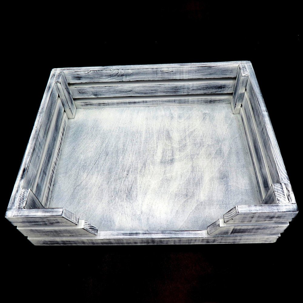 Лежак дерев'яний для собаки "Лессер 50х30" шеббі Миколаїв - фото 7