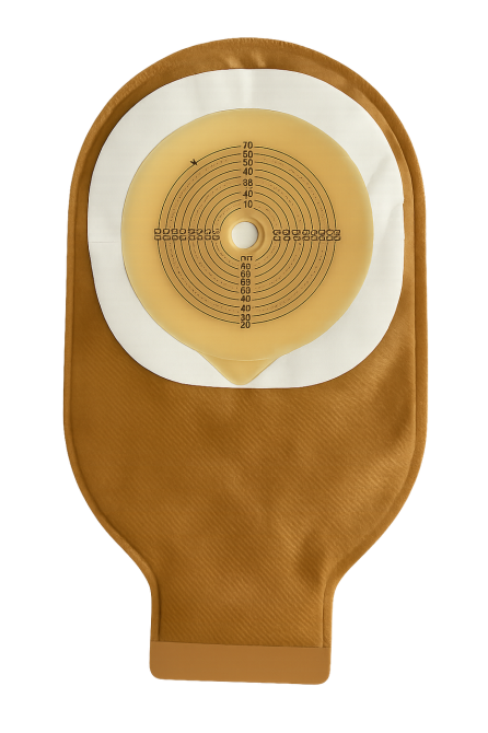 Калоприемник Confort однокомпонентный открытый непрозрачный, с фильтром, отверстие 12-70 мм, 30 шт Днепр - изображение 1