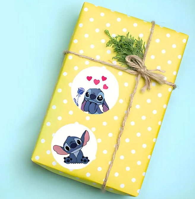 Набор виниловых наклеек (стикеров) Disney "Лило и Стич" (500шт. набор) стикербомбинг для телефона, н Київ - фото 5