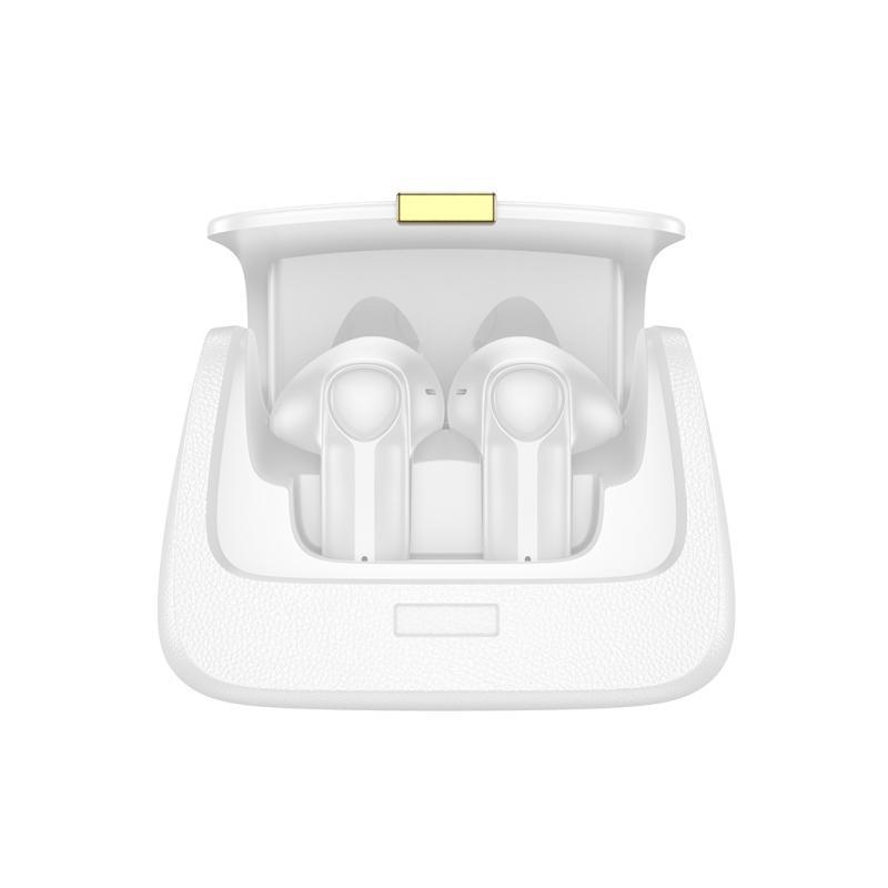 Бездротові навушники HOCO DES35 Dawn handbag BT headset White Київ - фото 3