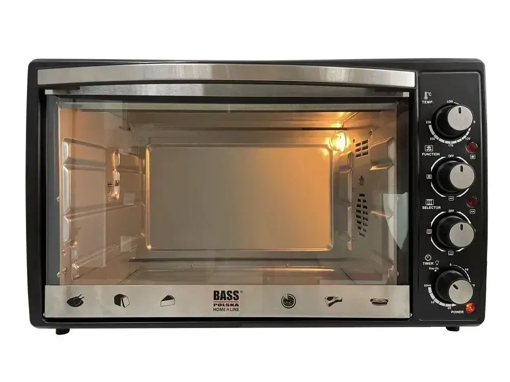 Электрическая печь 4-в-1 Bass Polska BH 10370 48л 2500 Вт Киев - изображение 5