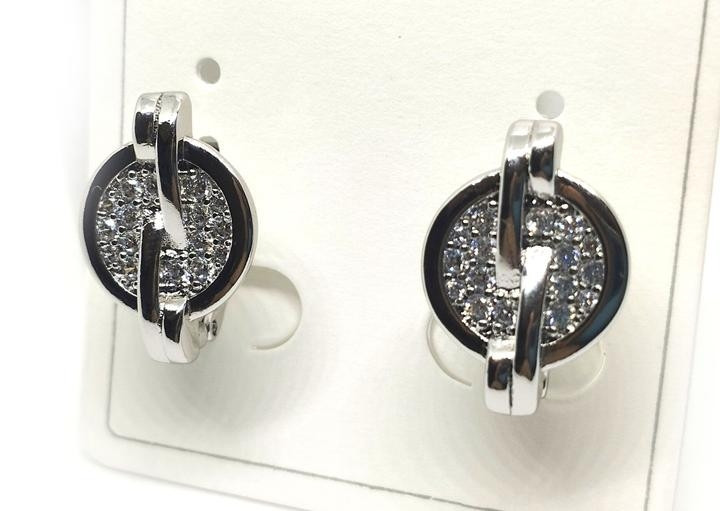 Сережки сріблясті Київ - фото 1