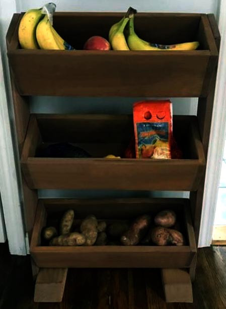 Стеллаж для овощей и фруктов 