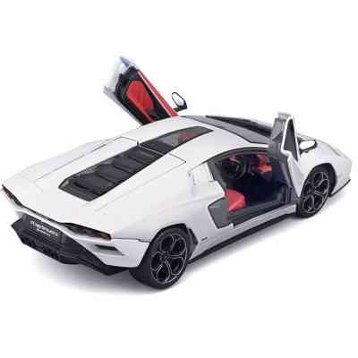 Машина Bburago Lamborghini Countach LPI 800-4 (белая, 1:24) (18-21102) Винница