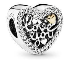 Серебряный шарм Пандора  