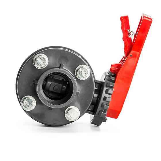 Кран метелик з ПВХ Aquaviva, d63 мм Київ