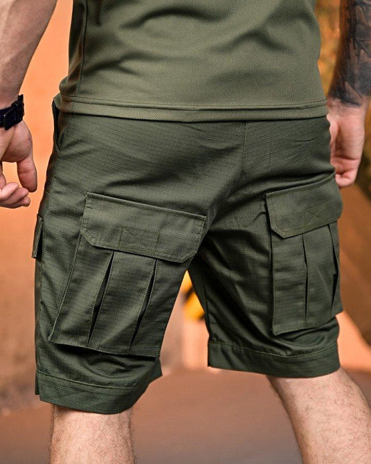 Городские тактические шорты GEN 3 олива ПП7724 Одесса - изображение 9