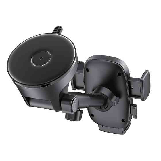 Автотримач для телефона ACEFAST D57 one-key lock car holder for dashboard Black Київ