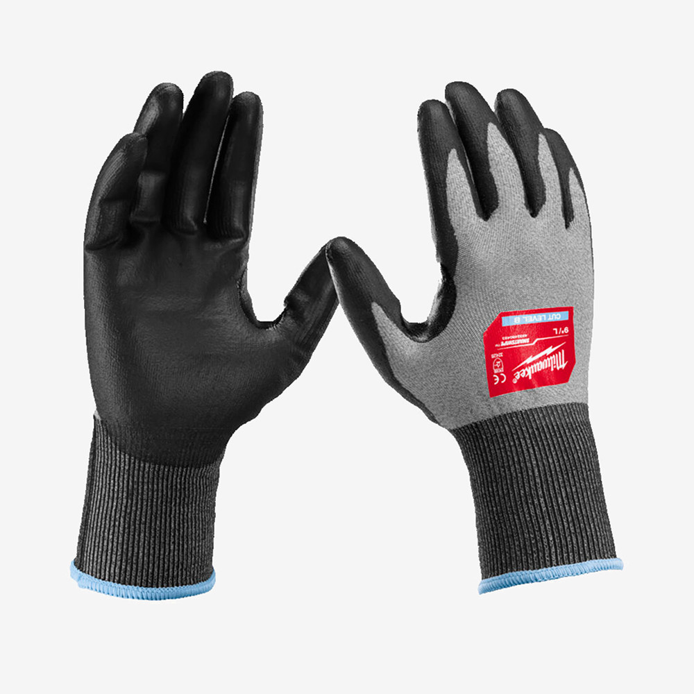 Перчатки MILWAUKEE Hi-Dex с сопротивлением порезам 2/B уровня, 8/M Одесса - изображение 1