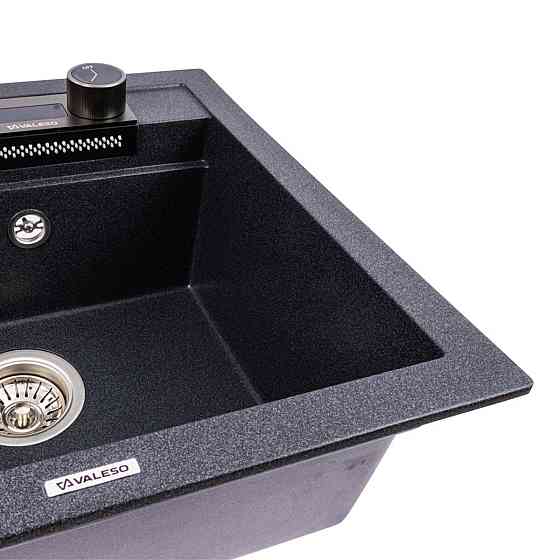 VALESO Гранітна мийка VALESO VIVA 5149 матова Карбон Коломыя