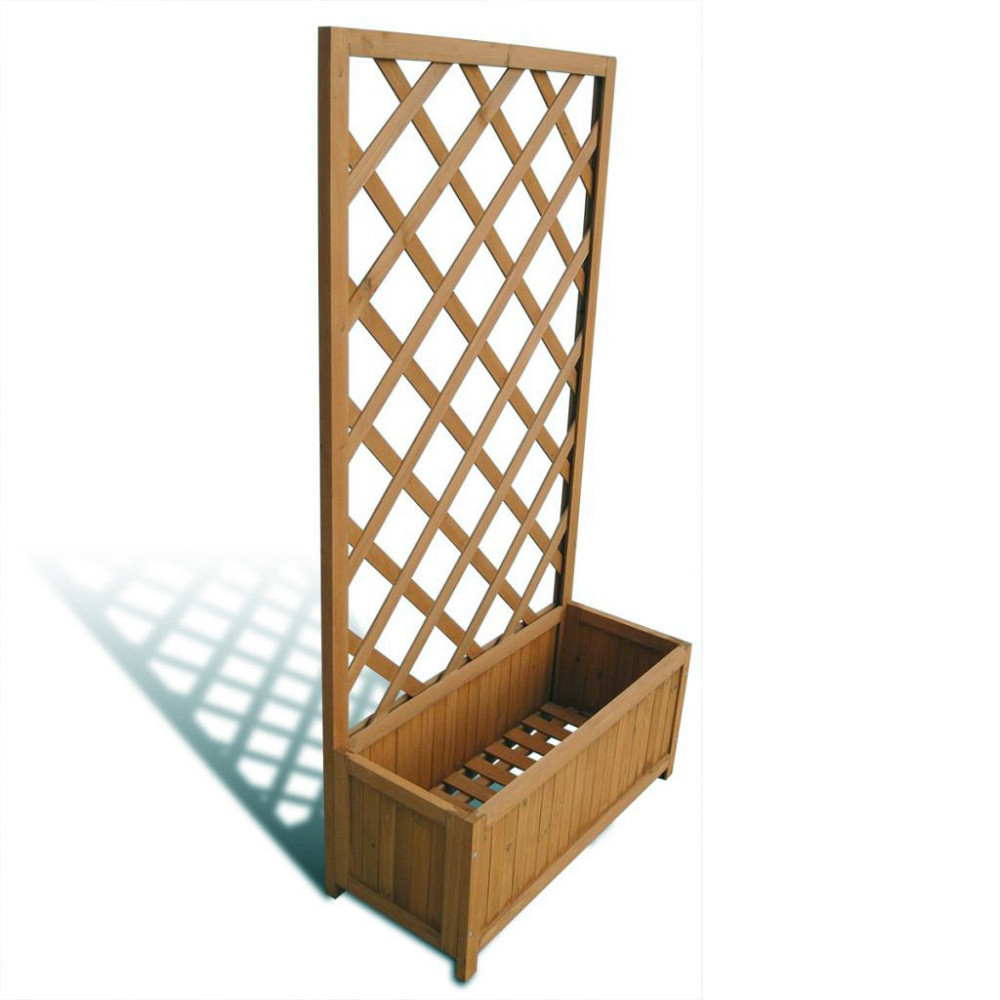 Кашпо со шпалерой 