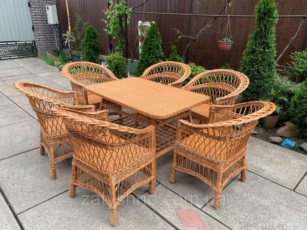 Плетеная мебель из лозы для балкона и лоджии Киев - изображение 2