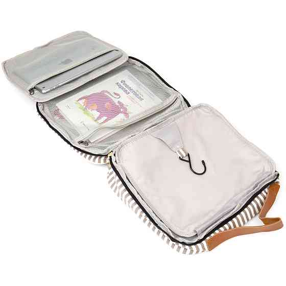 Сумка органайзер для подорожей текстильна Біла (Vintage) Київ