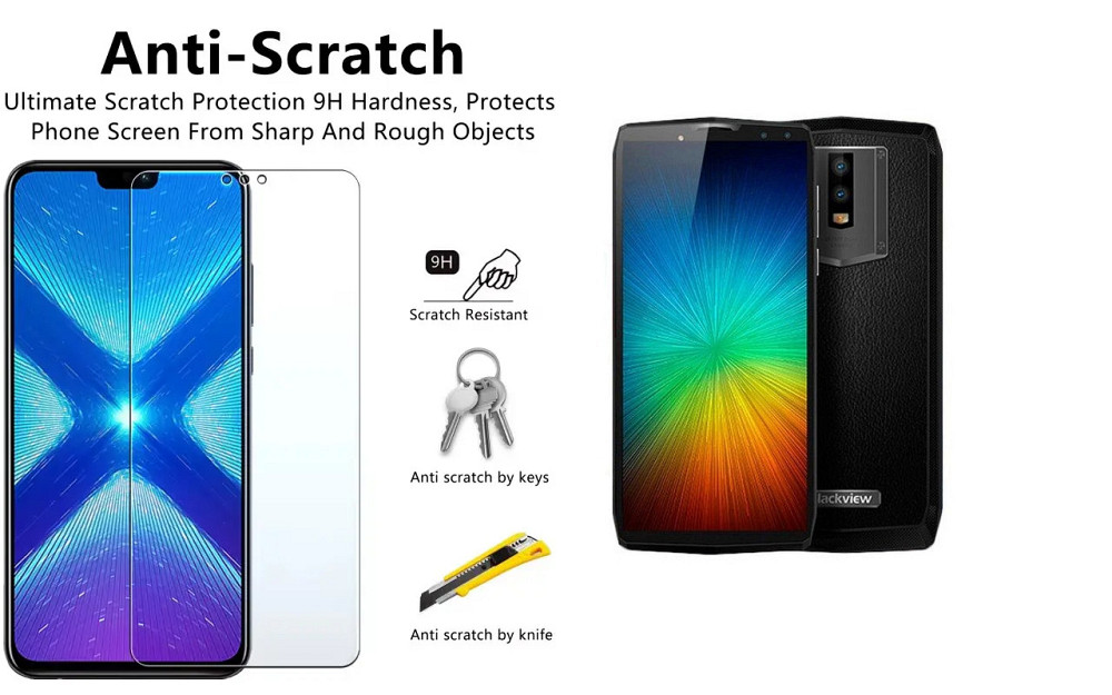Защитное стекло NeoGlass для Blackview P10000, P10000 Pro – ультрапрозрачное и устойчивое Киев - изображение 1