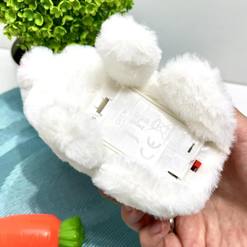 Кролик інтерактивний у рюкзаку Білий (777-23A) Чернигов - изображение 5