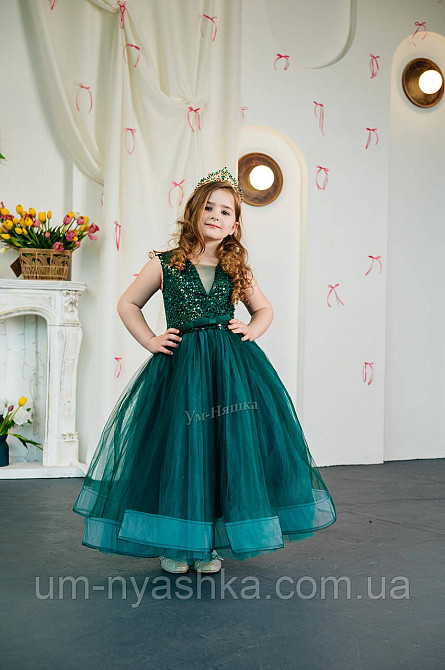 Зелене пишне плаття Кривий Ріг - фото 6