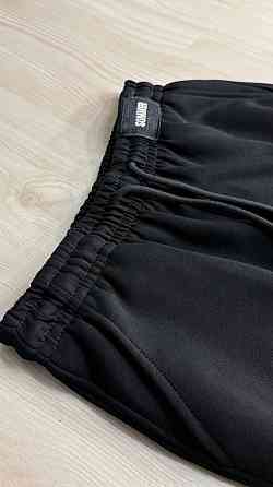 Брюки женские A-N 27068 спортивные джогеры с нашивкой на поясе черные, черный, S Киев