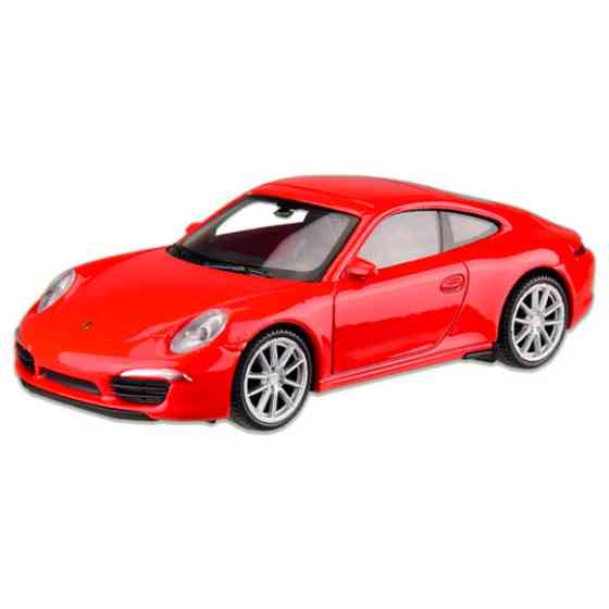 Машина металева PORSCHE 911 "WELLY" масштаб 1:43 (Червоний) Київ