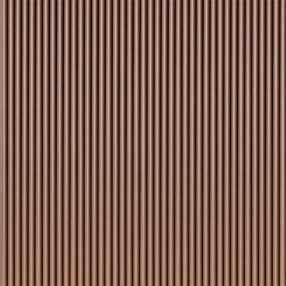 Рейка декоративная WPC круглая стеновая 3000х152х15мм Каштан SW-00001872 Днепр - изображение 6