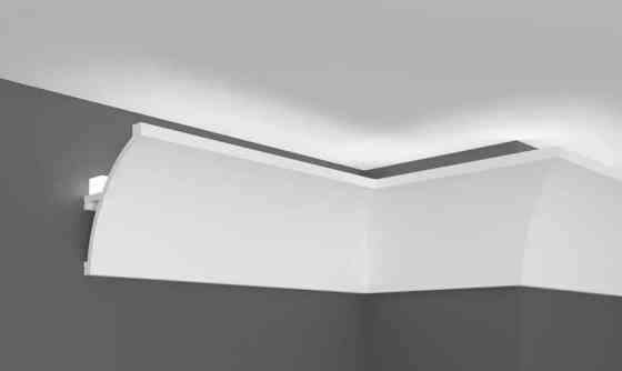 Карниз полімерний Grand Decor KH 921 2000х80х60мм Дніпро